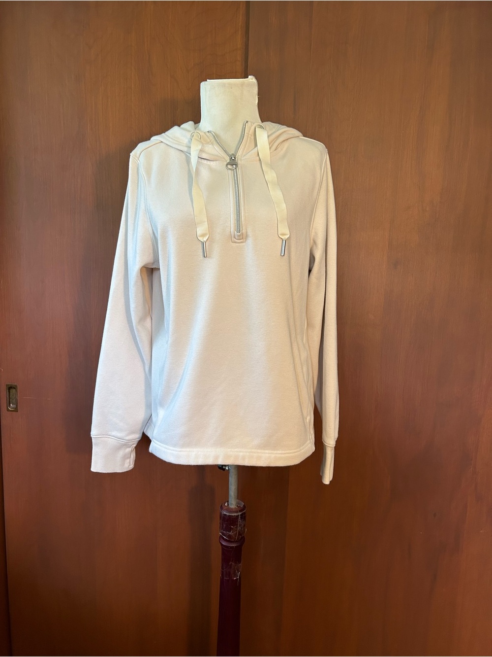 Athleta Cream Hoodie